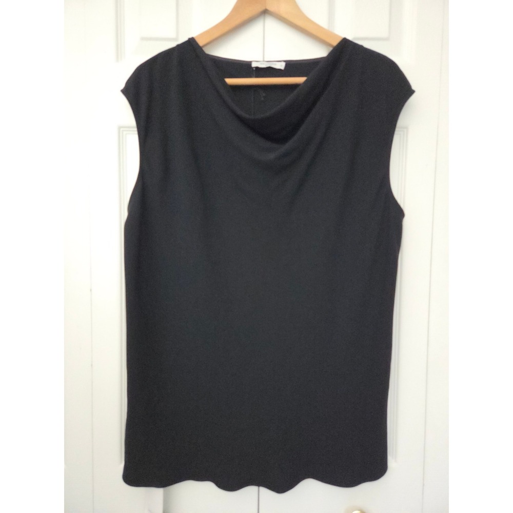 MM.LaFleur Rowling Top Cowl Neck Women 2X Black NWT $145 ROWBLK2A